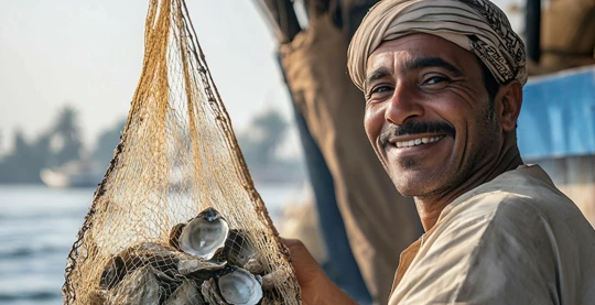 Entdeckung der traditionellen Fischerei