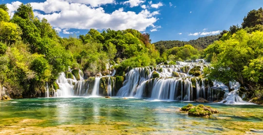 Krka : randonnée et baignade au pays des cascades