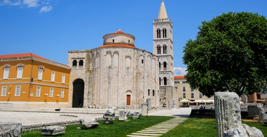 Zadar : explorez l'église Saint-Donat dans la vieille ville