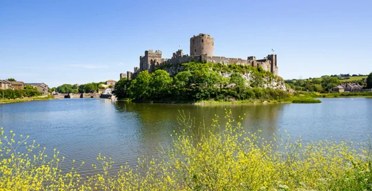 Le château médiéval de Pembroke