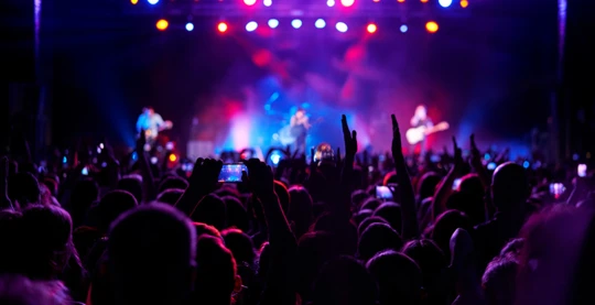 Un concierto por noche, excepto el día del embarque y el día anterior al desembarque