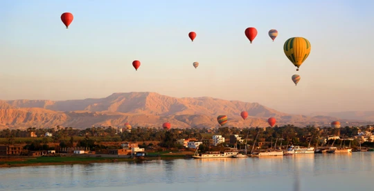 Montgolfière à Louxor