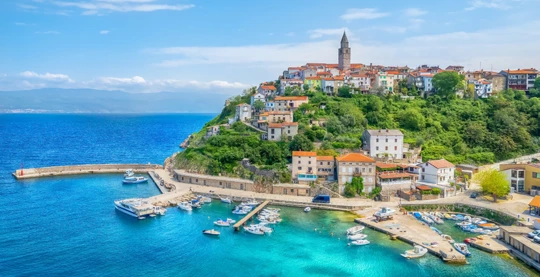 Visit Krk, the “golden island”, and the islet of Kosjlun