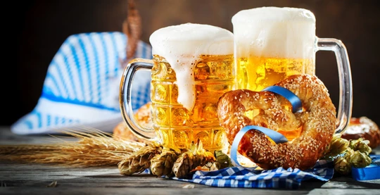 Bavarian Oktoberfest celebration