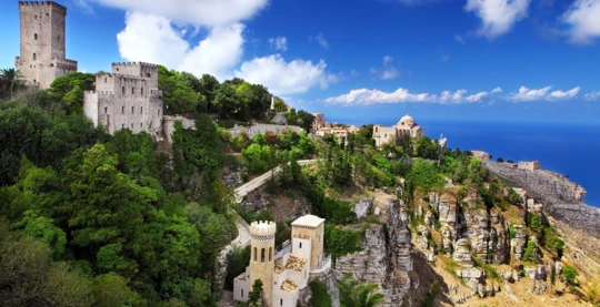 Trapani e il borgo medievale di Erice