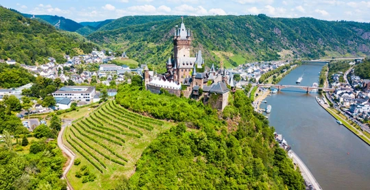 Castello di Reichsburg e tour a piedi