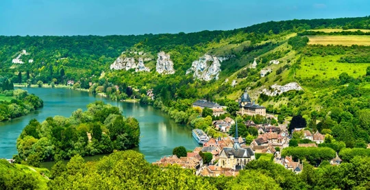 Tour à vélo des Andelys