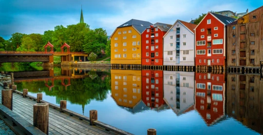 Boat through the heart and history of Trondheim