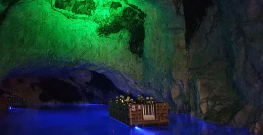 Visit the Caves of the Bergtatt Marble Mine