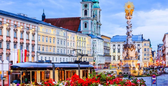 Linz : visite à pied