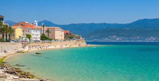 Stunning nature: Gulf of Ajaccio and Sant'Amanza