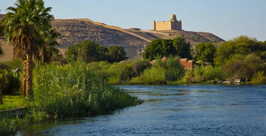 Visite du mausolée de l'Agha Khan