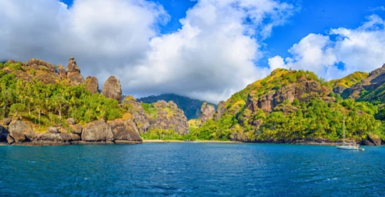 Freier Besuch des Dorfes Hanavave