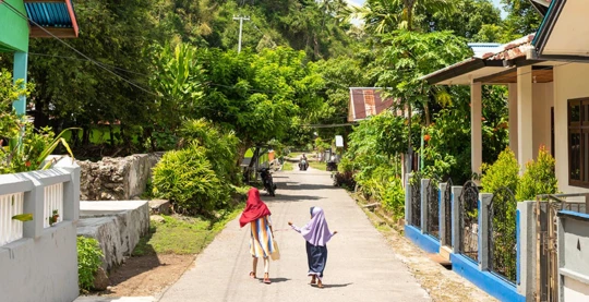 Spaziergang durch Banda Neira