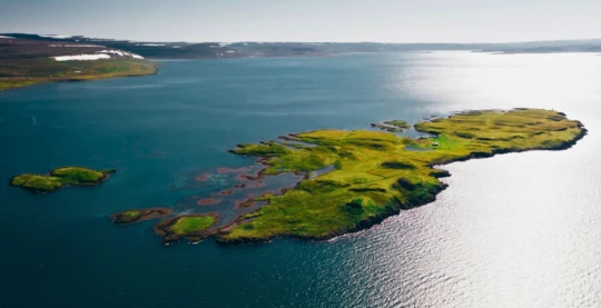 Visite de l'île d'Aedey