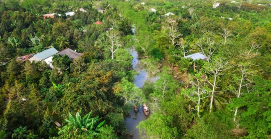Promenade sur l'île de Tan Phong