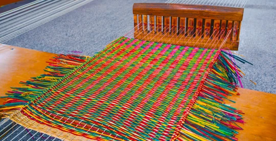 Village de tissage de Koh Oknha Tay