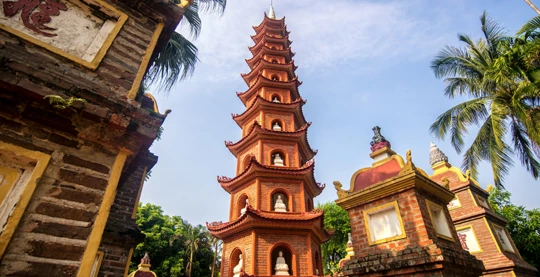 La vieille ville de Hanoi en voiture électrique