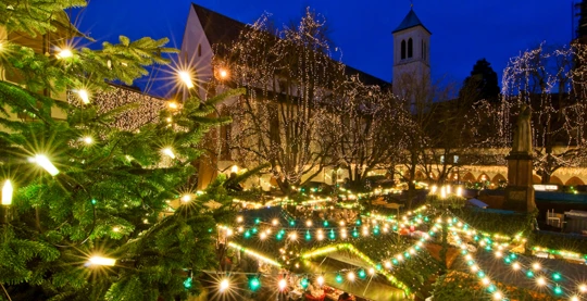 Marché de Noël et concert d'orgue de Fribourg