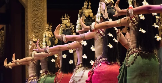 Spettacolo di danza Apsara khmer