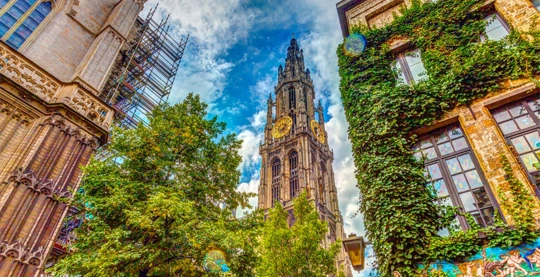 Visite de la ville d'Anvers