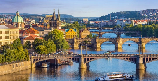 Tour panoramique de Prague