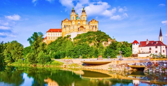 Melk : Abbaye de Melk, site baroque du patrimoine mondial