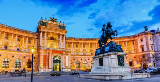 Vienne : Concert du soir à la Hofburg