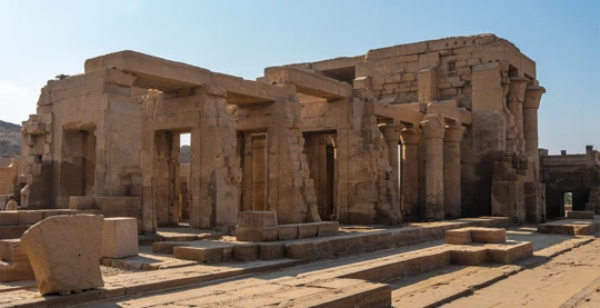 Visite du temple d'Esna