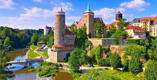 Winterwunderland in der sächsischen Oberlausitz
