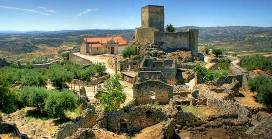 Marialva Castle und Mittagessen