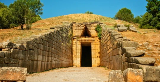 Mycènes Agamemnon et les murs cyclopéens Vieille ville de Nauplie