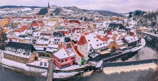 Linz en hiver: excursion à Ceský Krumlov