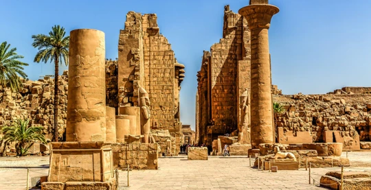 Visit to the temple of Karnak