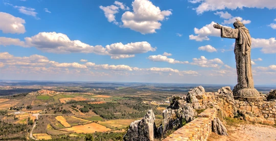 Excursion à Castelo Rodrigo, avec ses ruines de château historique