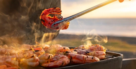 Barbacoa en la playa de Motuaura