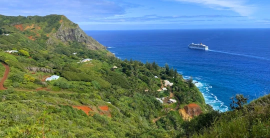 Free time in Pitcairn village
