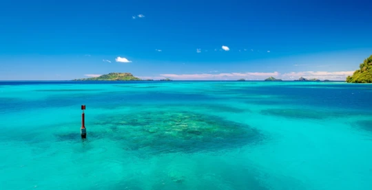 Swimming at Teauopapa