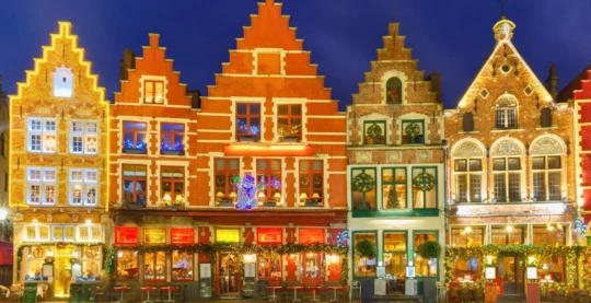 Guided walking tour of the Bruges Christmas Market
