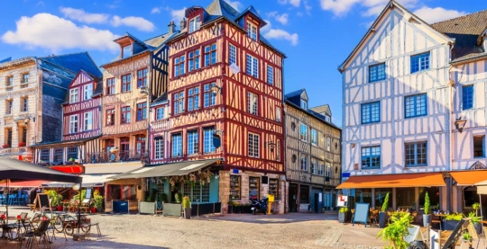 Visite de la ville de Rouen
