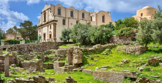 Visita al monasterio de Lipari