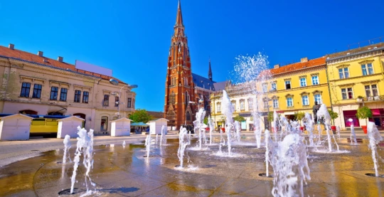 Visita della città di Osijek