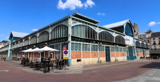 Visite du marché couvert
