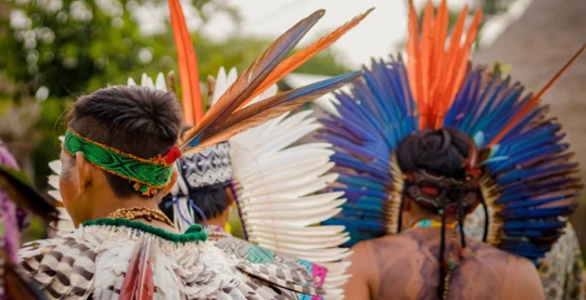 Visit to a Ticuna community