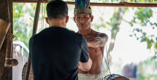 Moça Nova initiation ceremony