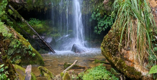 Marche le long du sentier d’Itaobal
