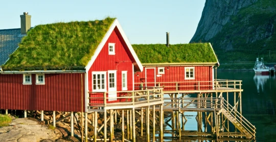 Besuch eines Fischerdorfes