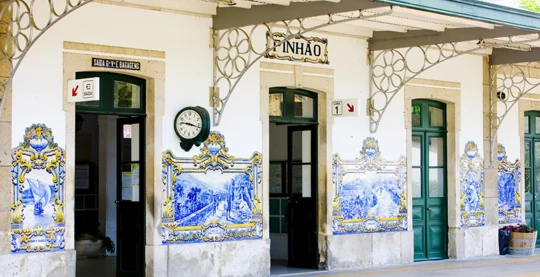 Hiking at Pinhão Station