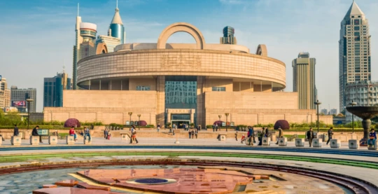 Visite du musée de Shanghai