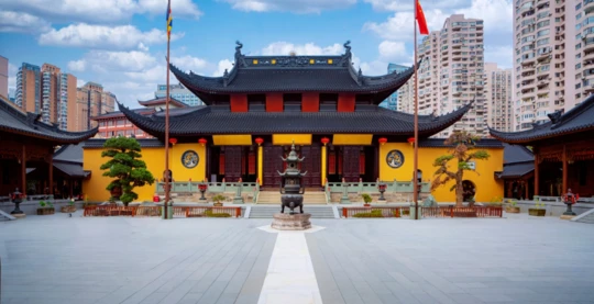 Visite du temple du Bouddha de Jade